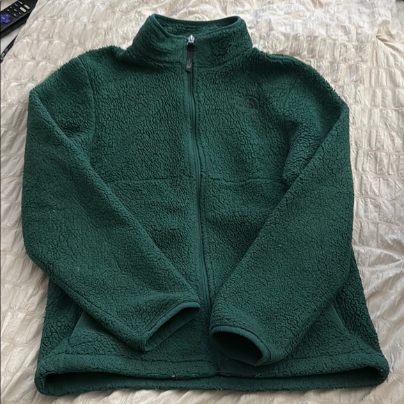 The North Face Kids Green Puffer Jacket - Picture 1 of 5